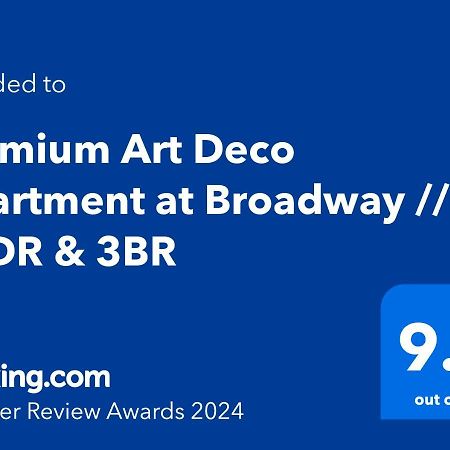 Premium Art Deco Apartment At Broadway // 4Bdr & 3Br Budapeşte Dış mekan fotoğraf